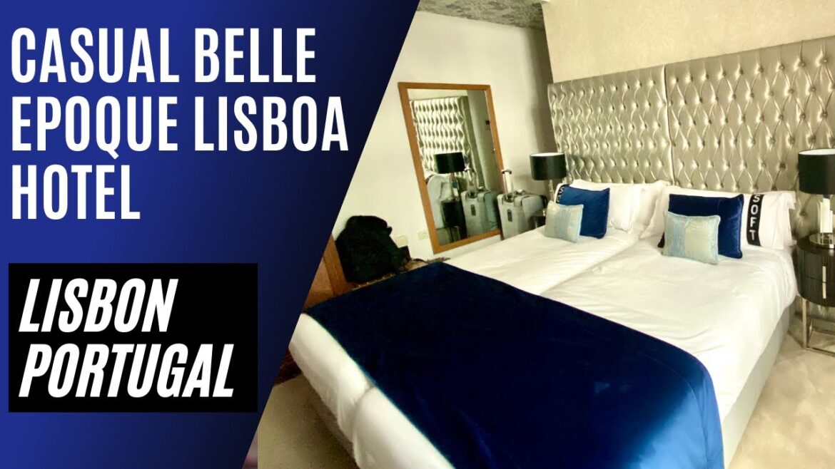 Casual Belle Epoque Lisboa Hotel - Lisbon Portugal Jan 2020