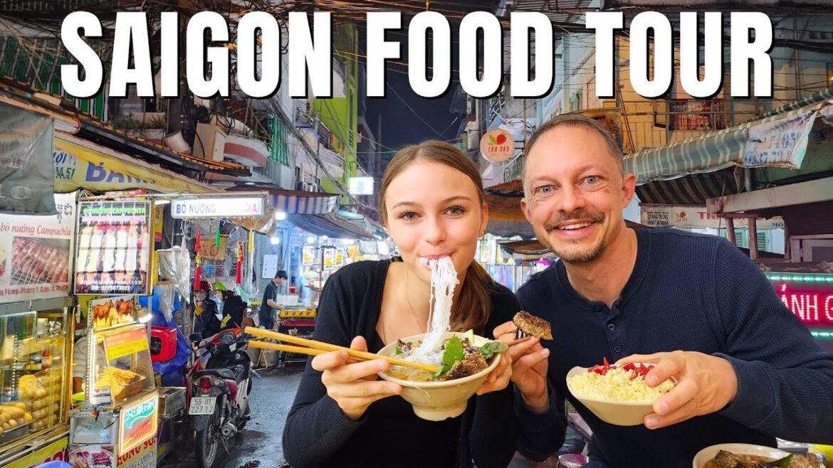 The BEST FOOD TOUR in SAIGON, Vietnam (Ho Chi Minh) by Motorbike #saigon #hochiminh #vietnam
