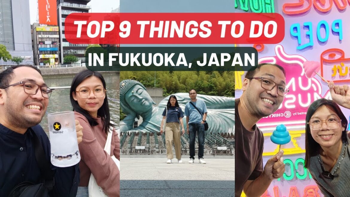 TOP 9 things to do in Fukuoka JAPAN | Soral