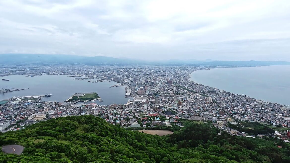 北海道旅行・朝市〜函館山
