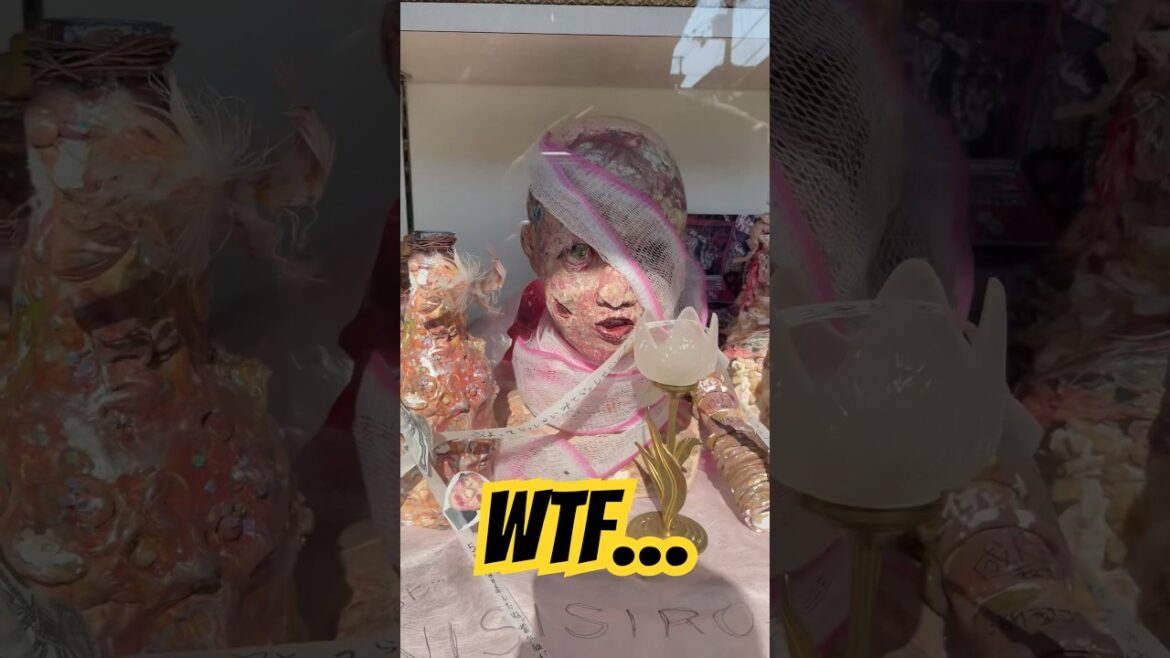 Scary face in Kyoto, Japan ￼