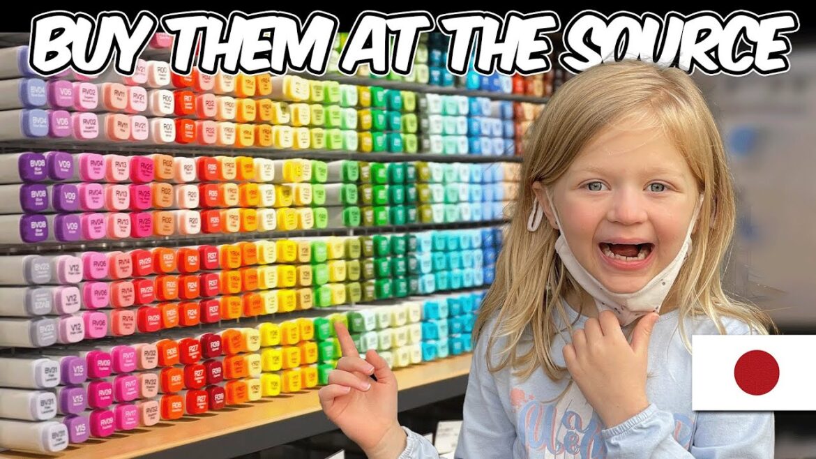 Where to buy COPIC markers in Tokyo