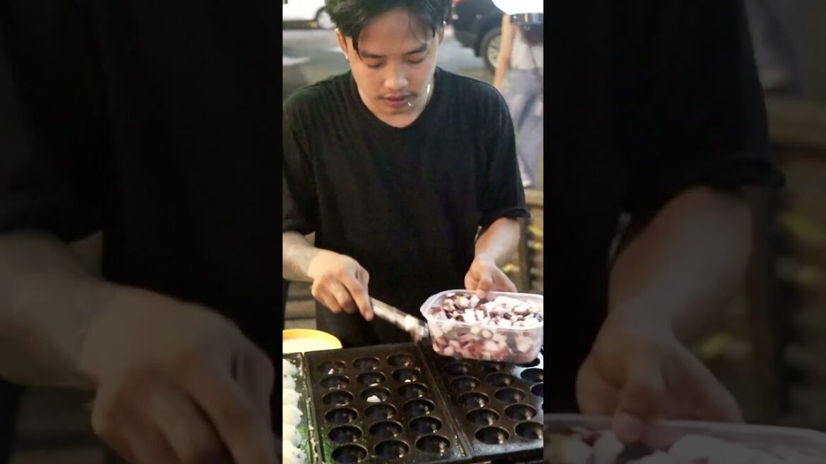 Takoyaki at Ichiban Takoyaki Bar, Cubao Expo, Quezon City, Metro Manila, Philippines