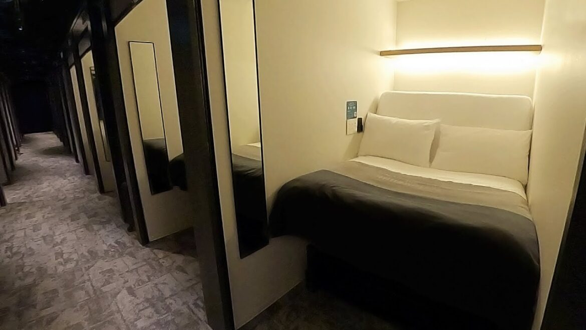 Futuristic capsule hotel with automatic reclining in Kyoto🛌 The Millennials Kyoto🏯 Futuristic capsule hotel with automatic reclining in Kyoto🛌 The Millennials Kyoto🏯
