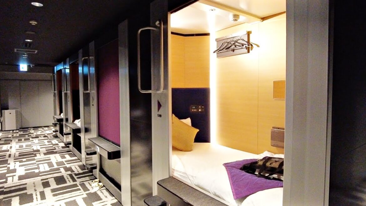 $45 Tall and Spacious Capsule Hotel Experience in Japan Tokyo $45 Tall and Spacious Capsule Hotel Experience in Japan Tokyo
