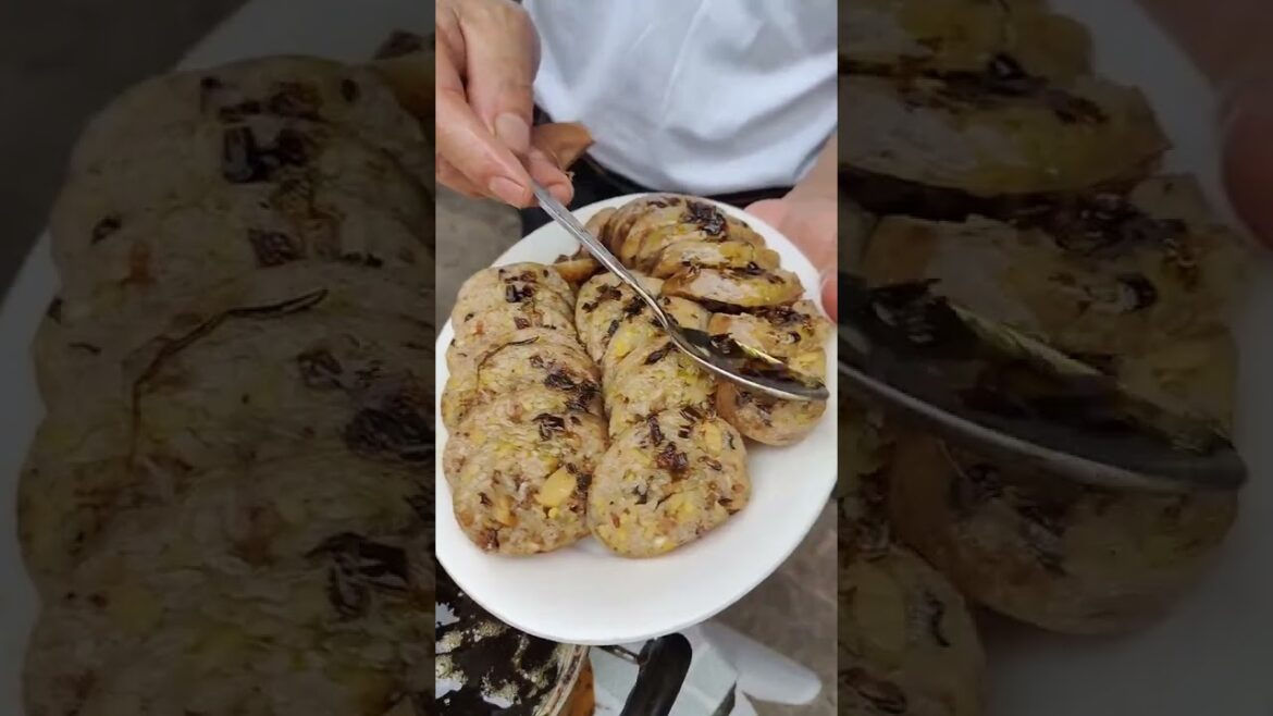 There are really too many snacks in Chaoshan Pig intestine glutinous rice