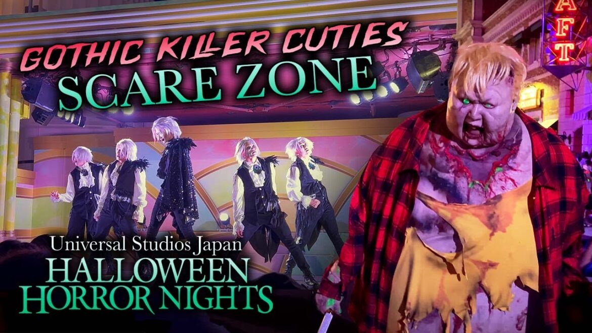 Gothic Killer Cuties Scare Zone - Halloween Horror Nights 2022 at Universal Studios Japan