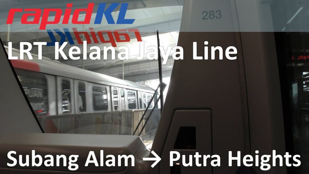 RapidKL LRT Kelana Jaya Line Subang Alam → Putra Heights