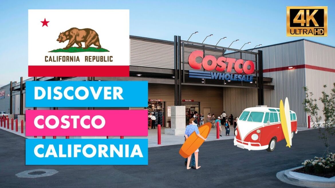 Costco CALIFORNIA Store Tour West Coast [4K Video]