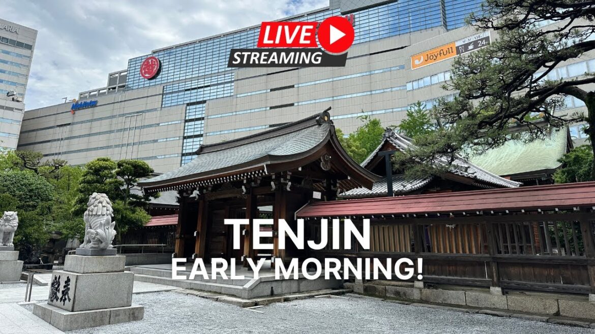 🔴 LIVE: Tenjin Morning Commute Scene / 平日の天神の朝 / Trains, Buses, Subways of Fukuoka! 🔴 LIVE: Tenjin Morning Commute Scene / 平日の天神の朝 / Trains, Buses, Subways of Fukuoka!