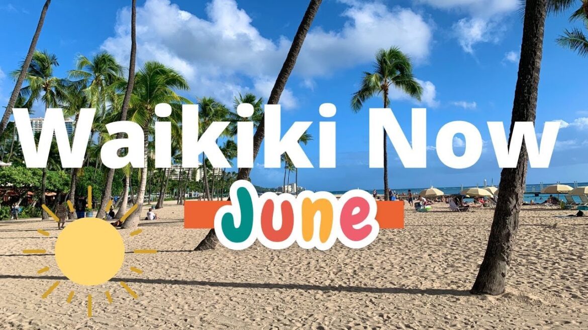 WAIKIKI NOW | June 2023 | NARRATED Walking Tour 4K