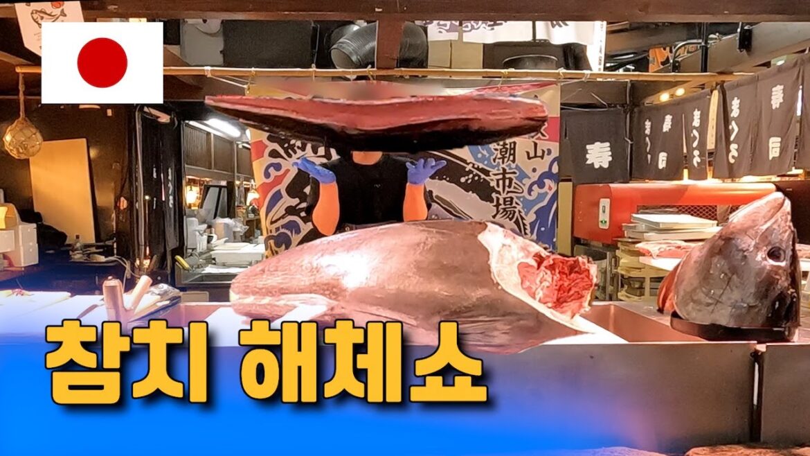와카야마 참치 해체쇼와 한적한 유럽풍 놀이공원 - 일본🇯🇵[07]