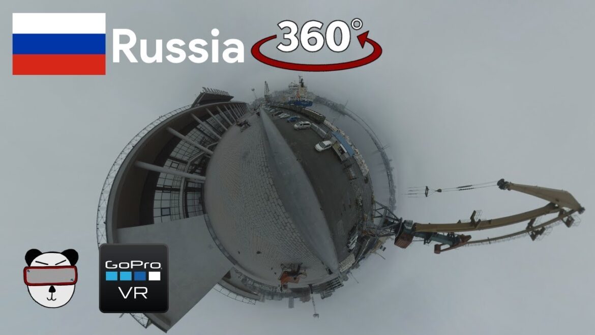 🌍 360° Vladivostok Port | Vladivostok, Russia 🇷🇺【GoPro VR Travel | 360 Video】