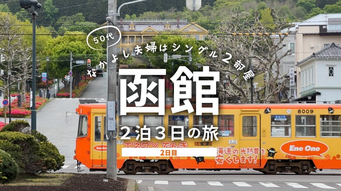 【函館旅行2】北海道函館のグルメ＆観光スポットを50代夫婦が曇り雨の中、楽しく巡る！2泊3日/2日目 総額はいくら!?
