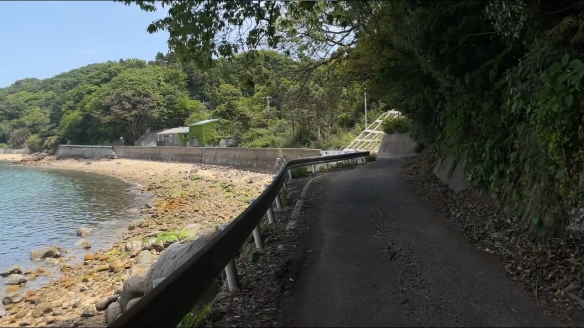 Suō-Ōshima - Matsuyama Ferry. Yamaguchi Prefecture. Japan on Motorbike