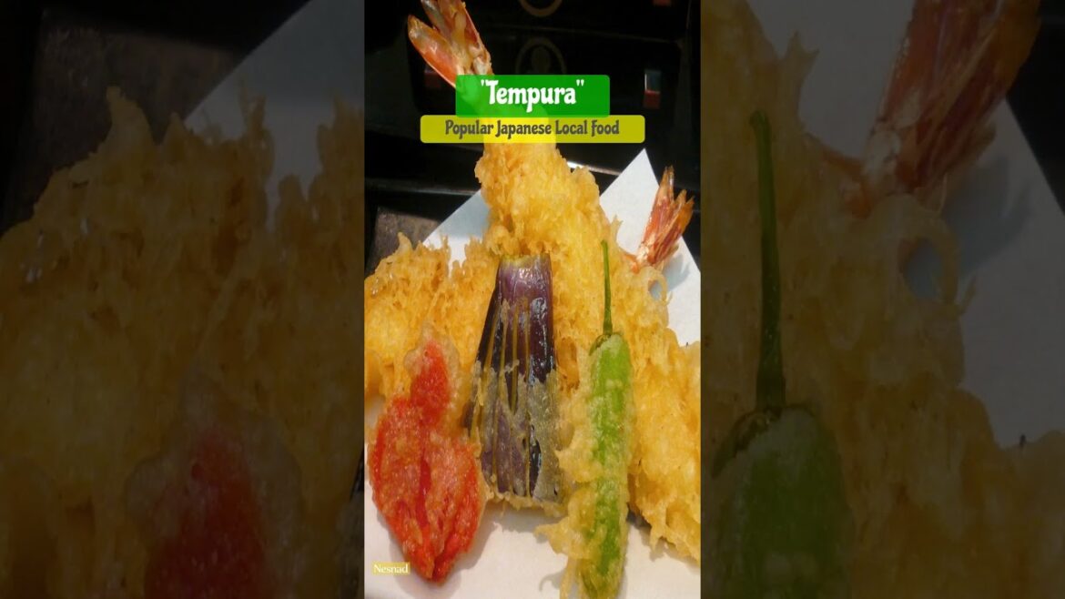 Japanese Local Food Tempura (天ぷら) #Tempura #天ぷら @taroballworld #Shorts Japanese Local Food Tempura (天ぷら) #Tempura #天ぷら @taroballworld #Shorts