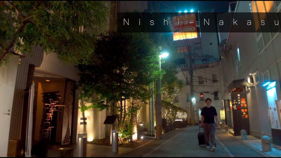 【福岡】西中洲散歩/Nishi Nakasu walk【4K HDR】