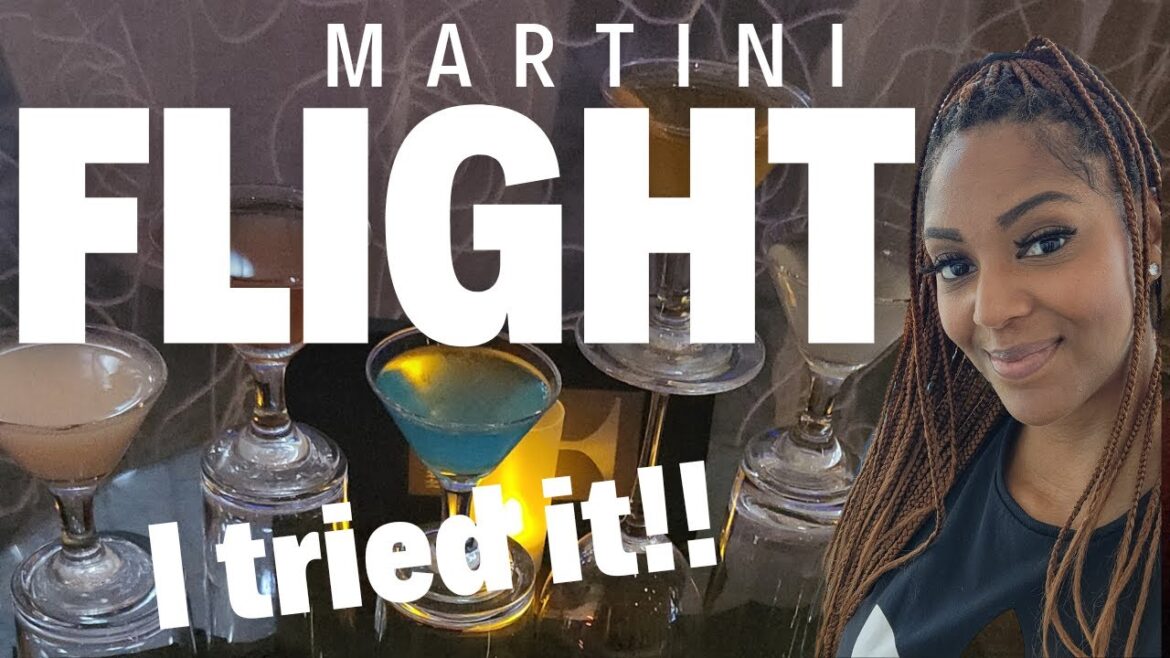 I TRIED A MARTINI FLIGHT ON CELEBRITY SOLSTICE!! IT WAS AWESOME