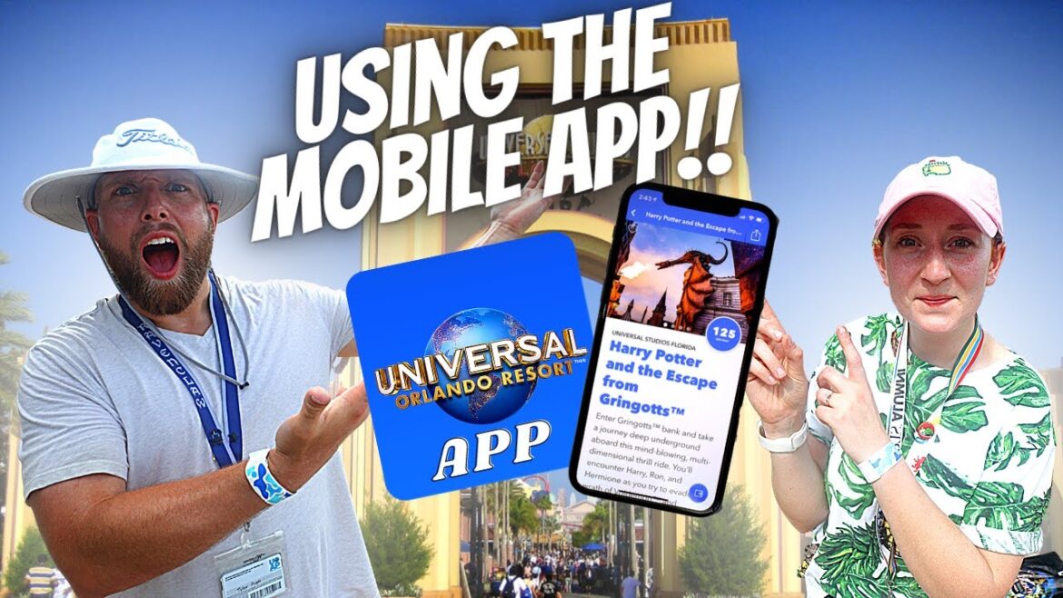 How To Use The Universal Orlando Mobile App | Universal Mobile Ordering, Virtual Lines At Universal!