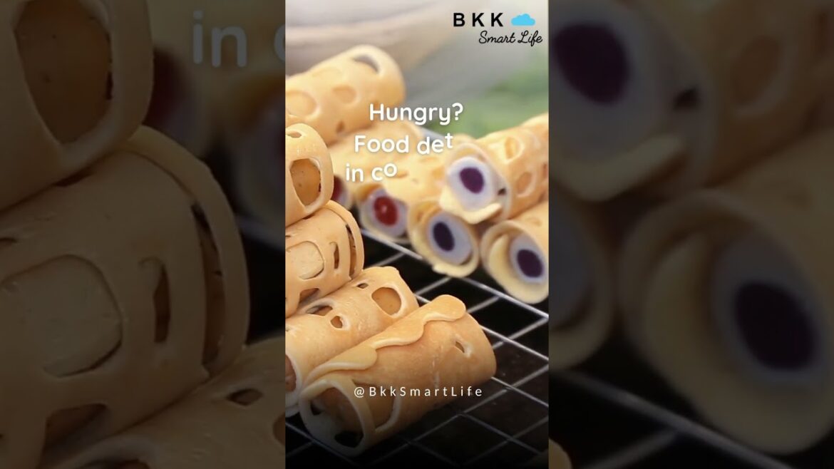 Delicious Street Food Found in Bangkok? Try Khanom Tokyo! #shorts Delicious Street Food Found in Bangkok? Try Khanom Tokyo! #shorts