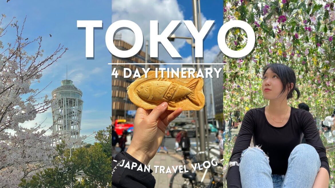 4 Day Itinerary for TOKYO, JAPAN | things to do, day-trip, where to eat