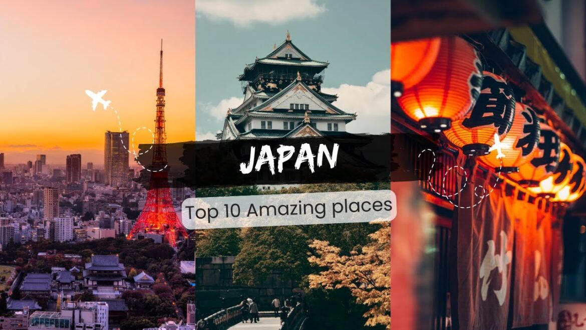 Top Amazing Places to visit in Japan | Best Places to Visit in Japan - Travel Video 4K - 2023