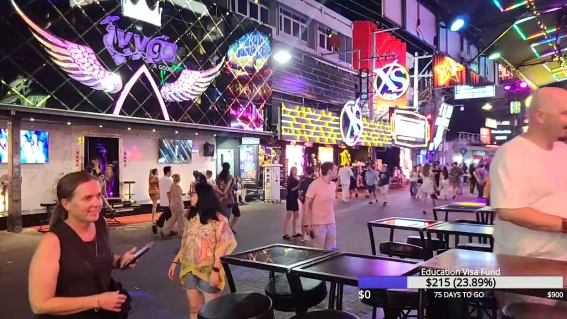 People watching on Walking Street - #irl#travel#nightlife#pattaya#thailand