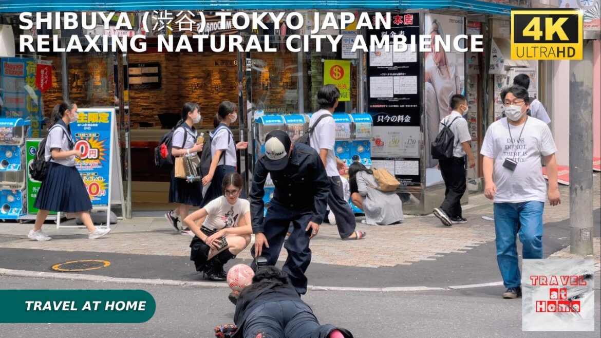 4k hdr japan travel | Walk in Shibuya (渋谷) Tokyo japan | Relaxing Natural City ambience 4k hdr japan travel | Walk in Shibuya (渋谷) Tokyo japan | Relaxing Natural City ambience