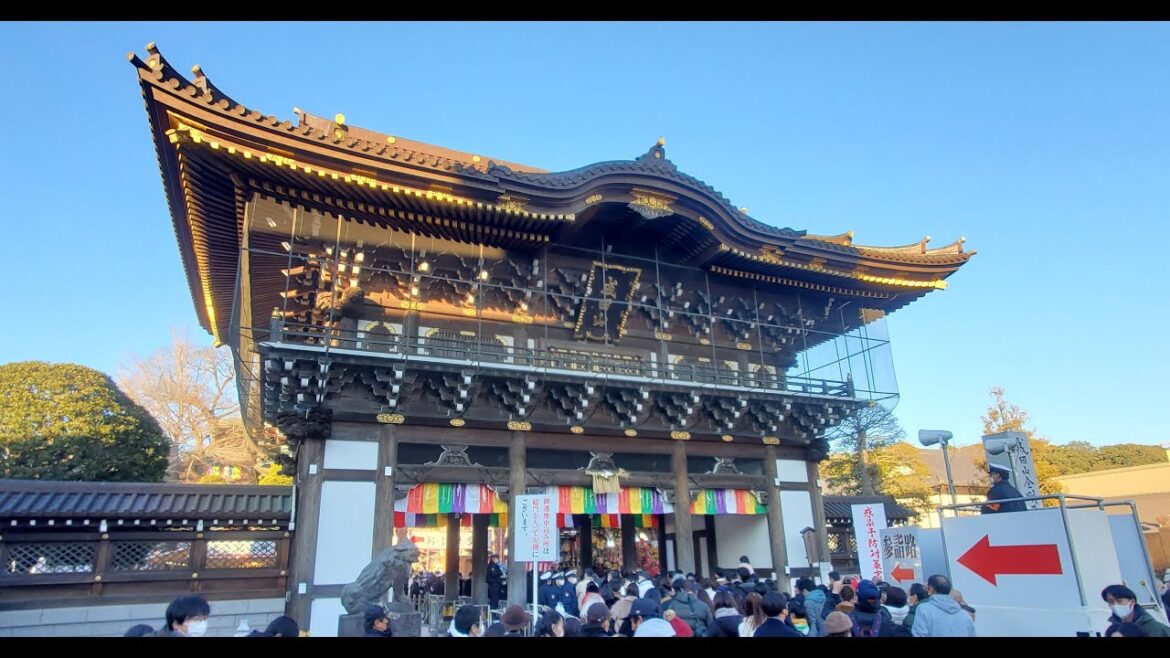 【VR 360°】Travel in 成田山新勝寺 初詣 - 日本．千葉