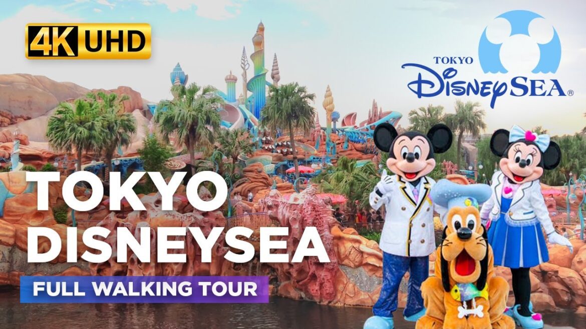 TOKYO DISNEYSEA Full Walking Tour 2023 | The ONLY WATER-THEMED DISNEY in the World!【4K】 TOKYO DISNEYSEA Full Walking Tour 2023 | The ONLY WATER-THEMED DISNEY in the World!【4K】