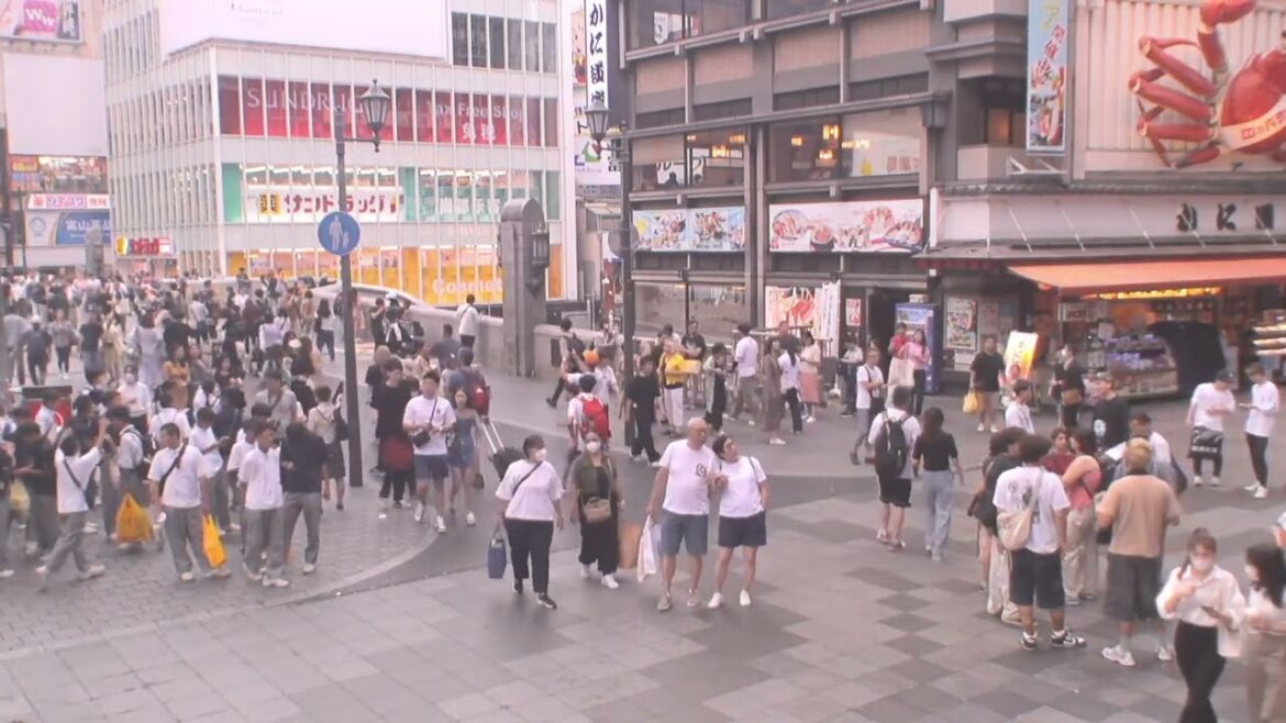 2023/6/20 大阪 道頓堀 ライブカメラ