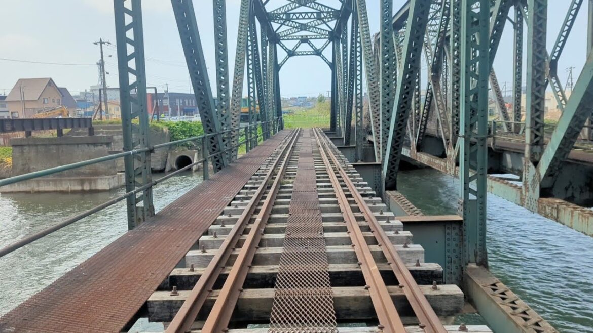 [Abandoned line] Rumoi Line.  Rumoi Station Ruins → Mashike Station Ruins①
