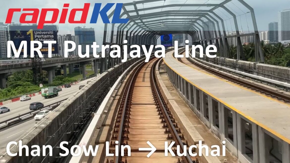 RapidKL MRT Putrajaya Line Chan Sow Lin → Kuchai