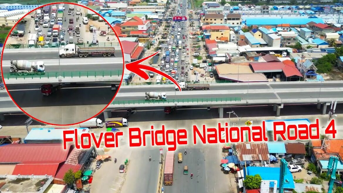 Bravo To Flyover Bridge National Road 4 Project Of 3rd Ring Road City Can Use Now