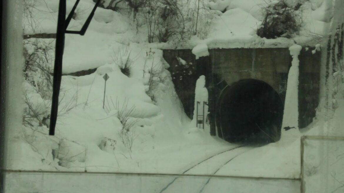 Okhotsk Express Relaxing Snowy Train Journey Hokkaido, Japan Abashiri to Sapporo オホーツク特急 網走から札幌 ASMR