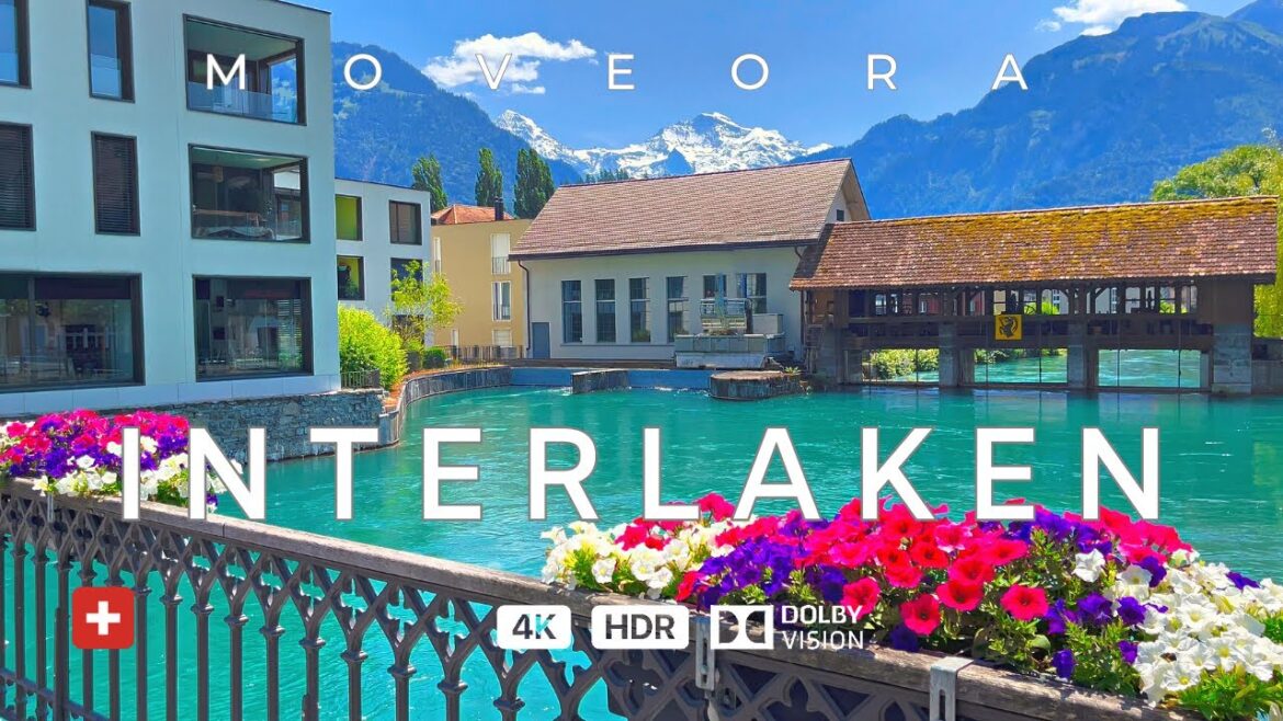 Interlaken , Switzerland 🇨🇭Heavenly Beautiful Summer Walk ☀️ 2023 4K 60fps HDR Walking Tour (▸63min) Interlaken , Switzerland 🇨🇭Heavenly Beautiful Summer Walk ☀️ 2023 4K 60fps HDR Walking Tour (▸63min)