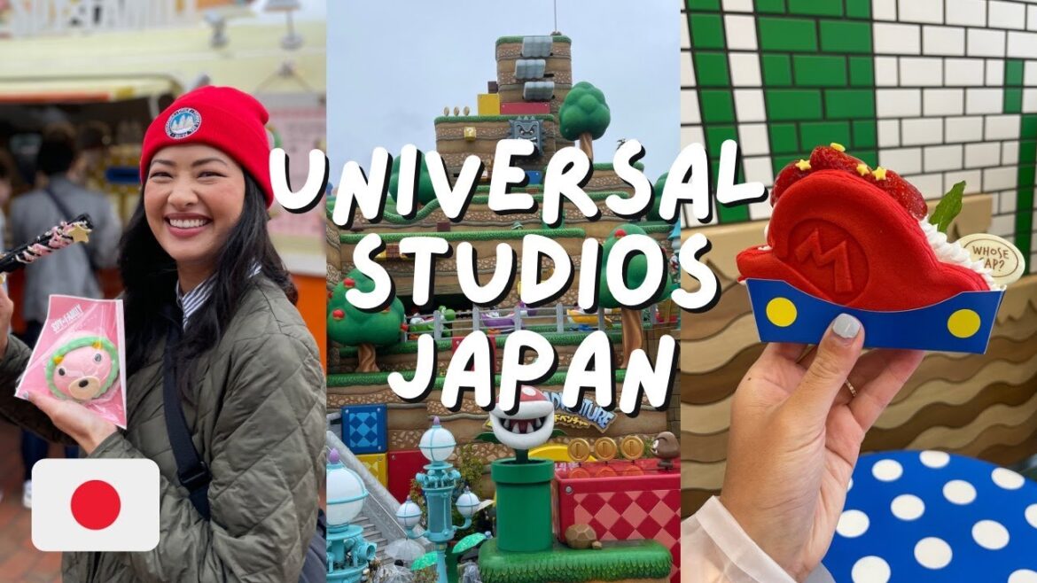 🇯🇵 UNIVERSAL STUDIOS JAPAN 2023 | tips and guide to USJ, super nintendo world + eating the food!