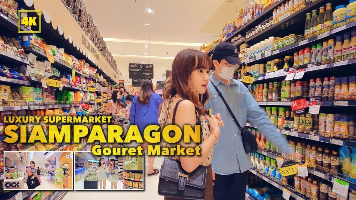 LUXURY SUPERMARKET in Bangkok / Gourmet Market, Siam Paragon