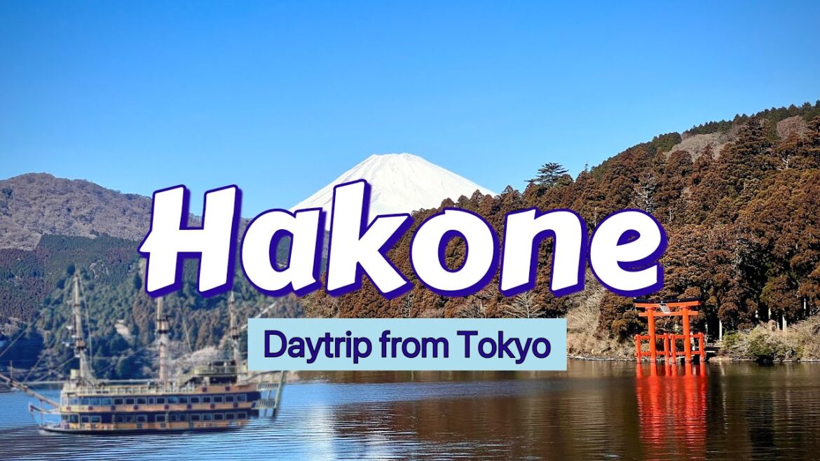 Hakone from Tokyo, Japan | Mt. Fuji, Lake Ashi, Volcano, Ropeway | Tour Experience