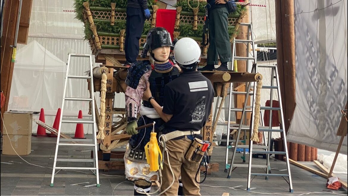 Yamakasa float Update 27July🇯🇵LIVE Walking in Japan Yamakasa float Update 27July🇯🇵LIVE Walking in Japan