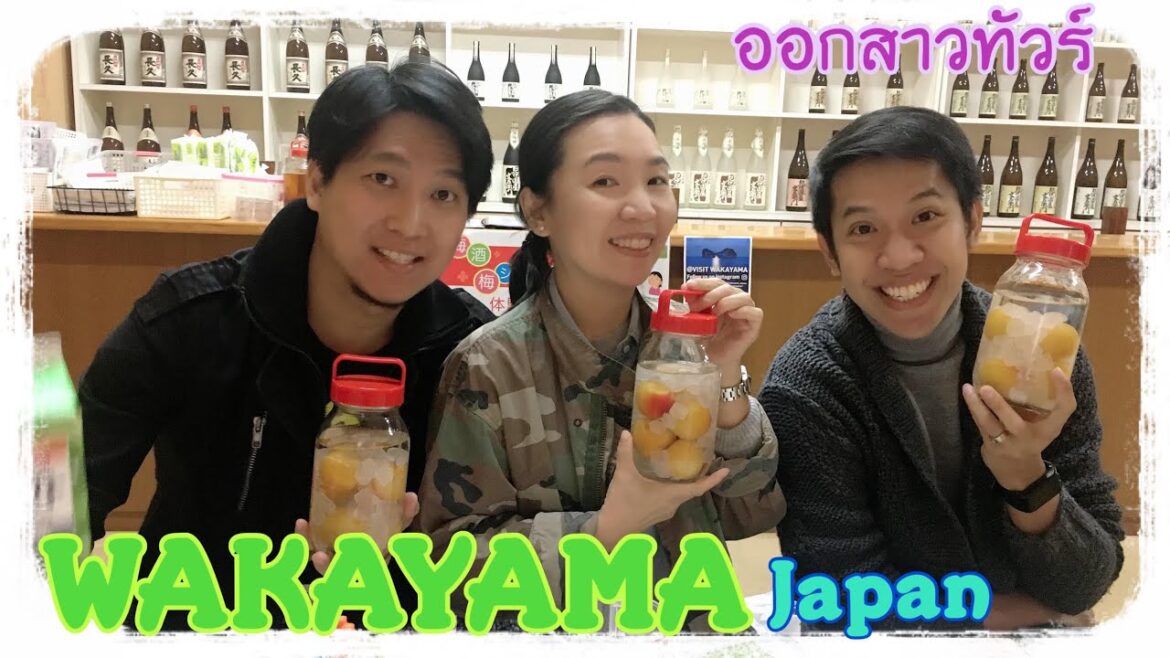 [ออกสาวทัวร์] EP 4.3 WAKAYAMA City  ทำเหล้าบ๊วย UMESHU กินราเมง Ideshoten ขึ้น TAMA Train น้องแมว