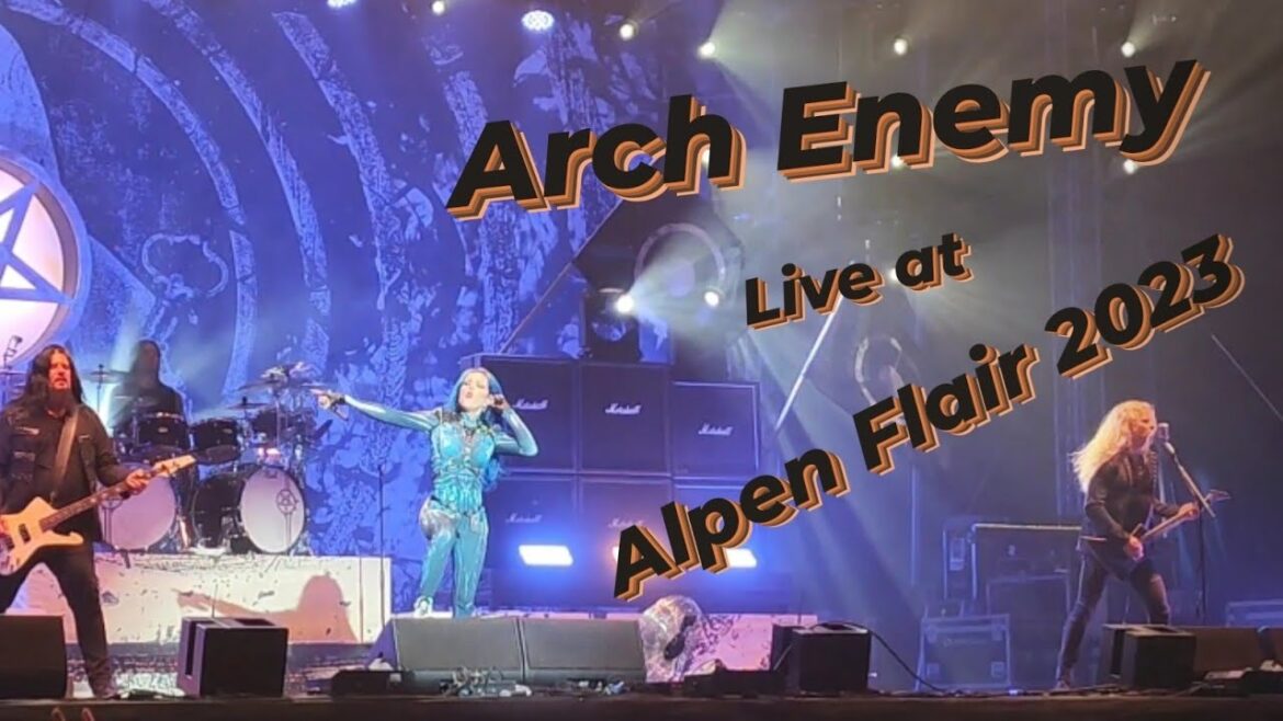 Arch Enemy live at Alpen Flair 2023