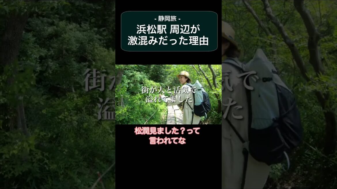 静岡旅₋浜松駅周辺が激混みだった理由#shorts