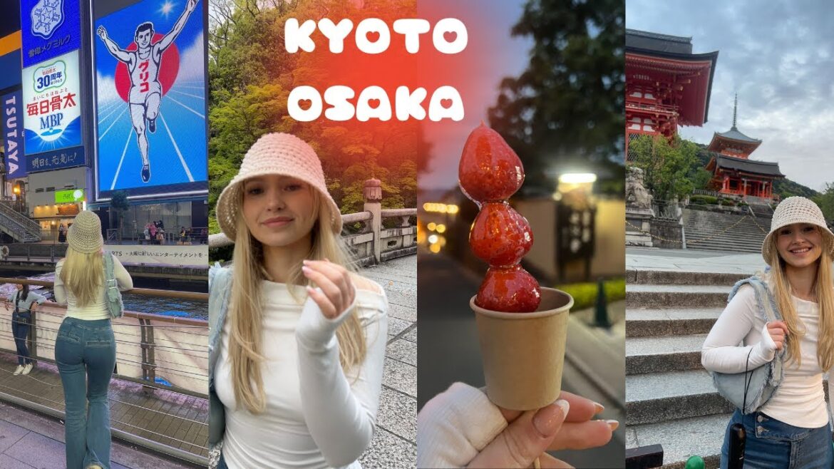 VLOG | Japan 🇯🇵 | Kyoto & Osaka | Cats 🐈 | Kyoto Temples | Late night walks around Kyoto & Osaka ⛩️