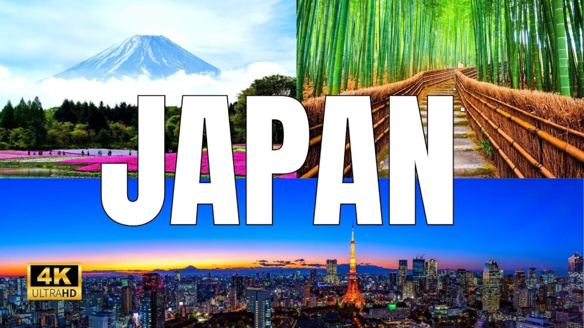 Japan's Landscapes & Cities | Relaxation and Study Music [4K]