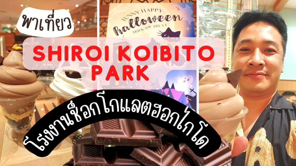 พาเที่ยวโรงงานช็อกโกแลตฮอกไกโด Shiroi koibito park พาเที่ยวโรงงานช็อกโกแลตฮอกไกโด Shiroi koibito park