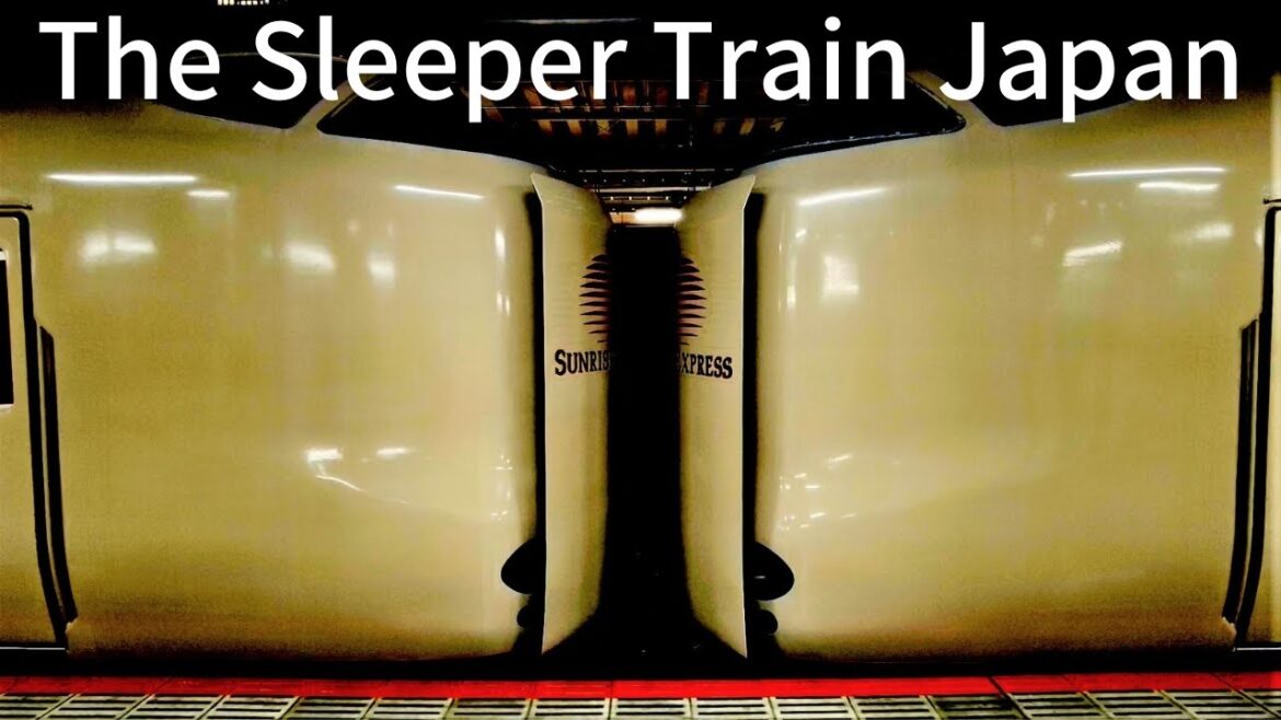 【asmr】Sunrise izumo Solo travel vlog Over-night sleeper train Japan Amazing snow window