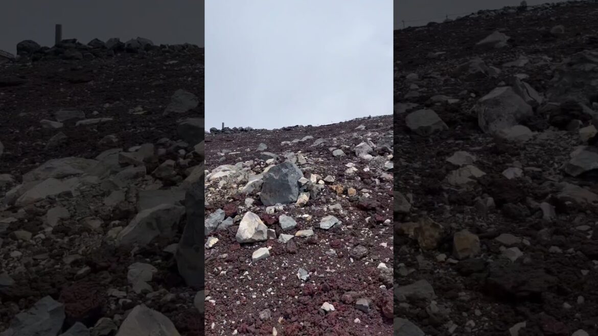 Mount Fuji Summit..#mountfuji #japan #trekking #fuji #travel #hikinginjapan #iceland