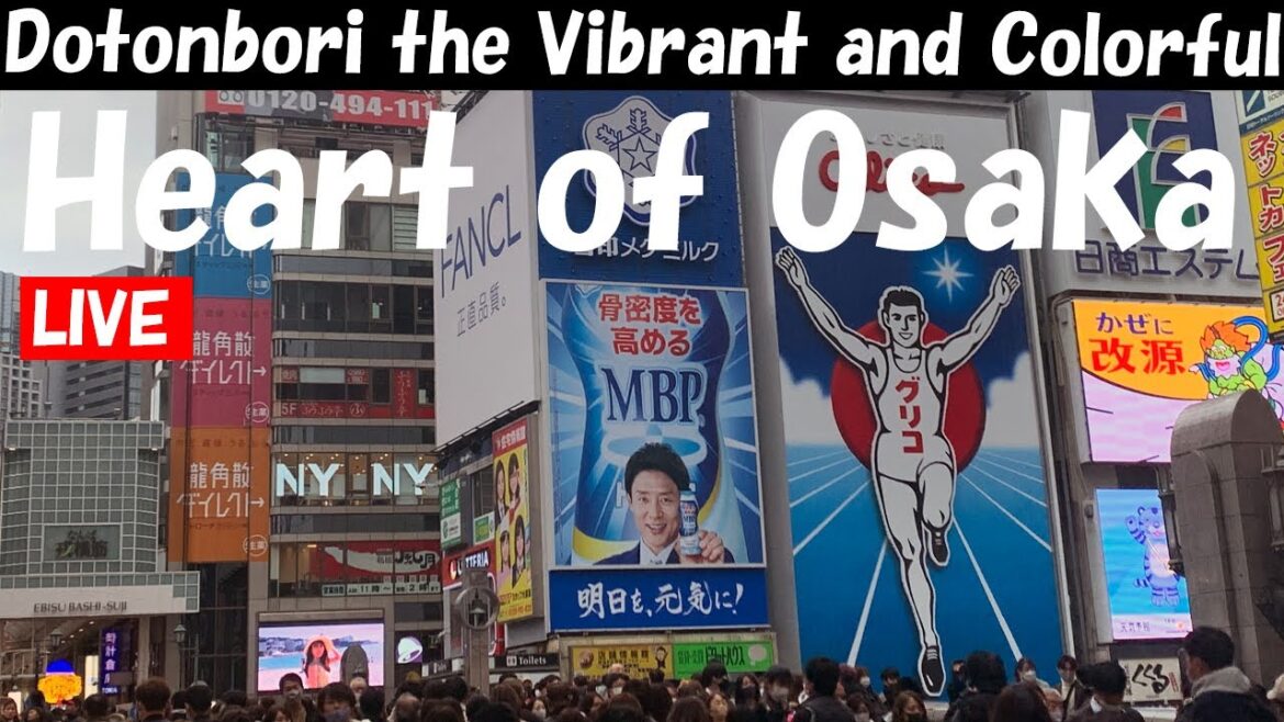 Dotonbori the Vibrant and Colorful Heart of Osaka (by Day)