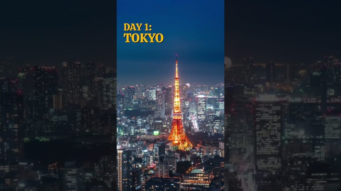 JR Pass Japan in 7 Days: Tokyo Exploration | #Day1 #MustSeeJapan